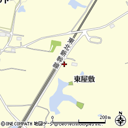 福島県須賀川市森宿東屋敷25周辺の地図