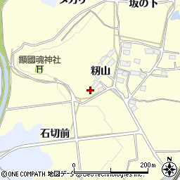 福島県須賀川市森宿籾山46周辺の地図