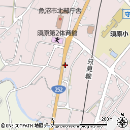 新潟県魚沼市須原177周辺の地図