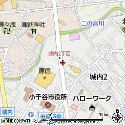 新潟県小千谷市城内2丁目周辺の地図
