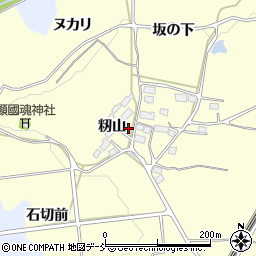 福島県須賀川市森宿籾山54周辺の地図