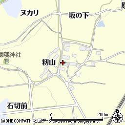 福島県須賀川市森宿籾山71周辺の地図