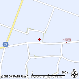 福島県須賀川市梅田（平次郎内）周辺の地図