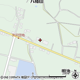 福島県須賀川市矢沢八幡山36周辺の地図