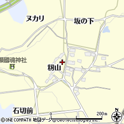 福島県須賀川市森宿籾山59周辺の地図