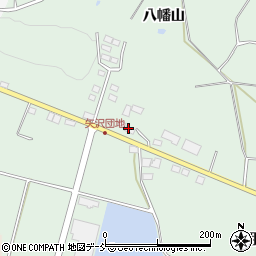 福島県須賀川市矢沢八幡山58周辺の地図