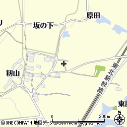 福島県須賀川市森宿東屋敷9周辺の地図
