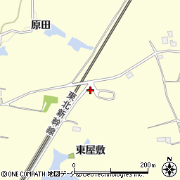 福島県須賀川市森宿東屋敷133周辺の地図