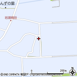 福島県須賀川市梅田角田周辺の地図