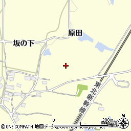福島県須賀川市森宿原田周辺の地図