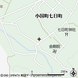 新潟県長岡市小国町七日町245周辺の地図