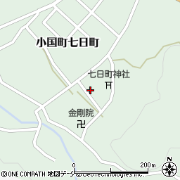 新潟県長岡市小国町七日町286周辺の地図