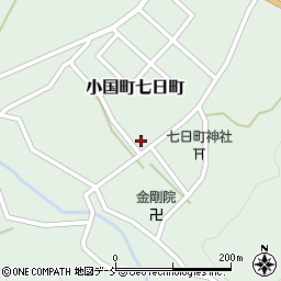 新潟県長岡市小国町七日町273周辺の地図