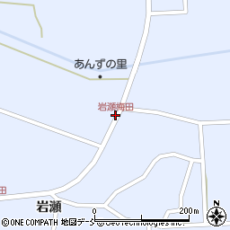 岩瀬梅田周辺の地図