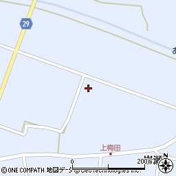 福島県須賀川市梅田桜木周辺の地図