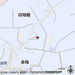 福島県須賀川市越久荒池周辺の地図