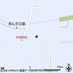 福島県須賀川市梅田岡ノ内周辺の地図