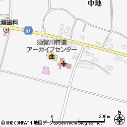 福島県須賀川市柱田中地前22周辺の地図