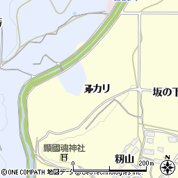 福島県須賀川市森宿ヌカリ周辺の地図