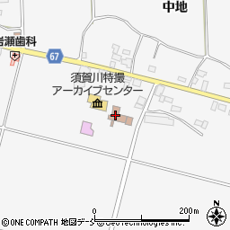 須賀川市岩瀬市民サービスセンター周辺の地図