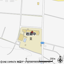 須賀川市立岩瀬中学校周辺の地図