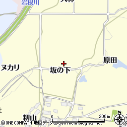 福島県須賀川市森宿坂の下周辺の地図