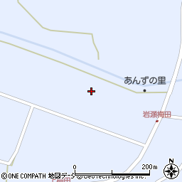 福島県須賀川市梅田雪舟田周辺の地図