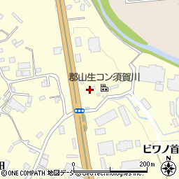 郡山生コン須賀川株式会社周辺の地図