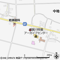 須賀川市消防団第１２分団柱田１班屯所周辺の地図