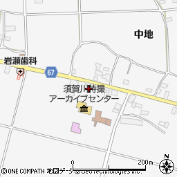 福島県須賀川市柱田中地前周辺の地図