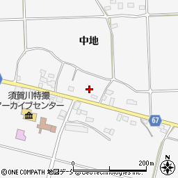 福島県須賀川市柱田中地103-1周辺の地図