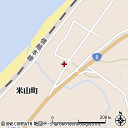 新潟県柏崎市米山町2358周辺の地図