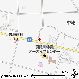 福島県須賀川市柱田中地163周辺の地図