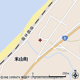 新潟県柏崎市米山町2374周辺の地図