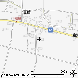 福島県須賀川市柱田雷周辺の地図