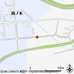 福島県須賀川市柱田西田周辺の地図