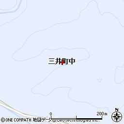 石川県輪島市三井町中周辺の地図