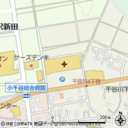 コメリパワー小千谷店周辺の地図