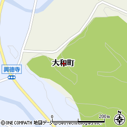 石川県輪島市大和町周辺の地図