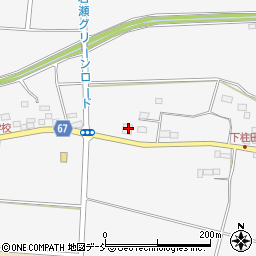 福島県須賀川市柱田新屋敷11周辺の地図