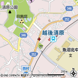 須原駅角周辺の地図