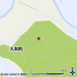 石川県輪島市大和町三井周辺の地図
