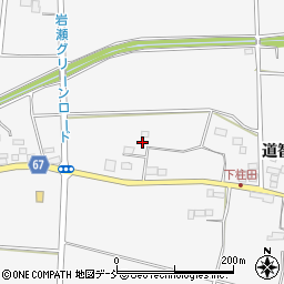 福島県須賀川市柱田新屋敷18周辺の地図