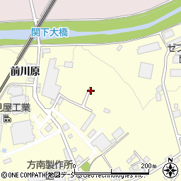 福島県須賀川市森宿（前川原）周辺の地図