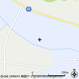 福島県須賀川市梅田大橋周辺の地図