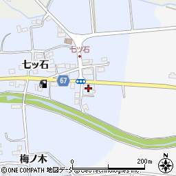 福島県須賀川市梅田沖田周辺の地図