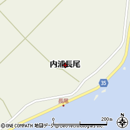 石川県鳳珠郡能登町内浦長尾周辺の地図