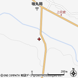 福島県大沼郡昭和村佐倉下向周辺の地図