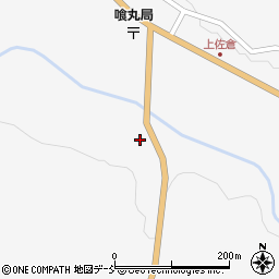 福島県昭和村（大沼郡）佐倉（下向）周辺の地図