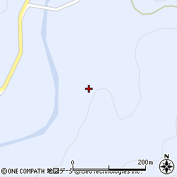 福島県只見町（南会津郡）坂田（上和田）周辺の地図
